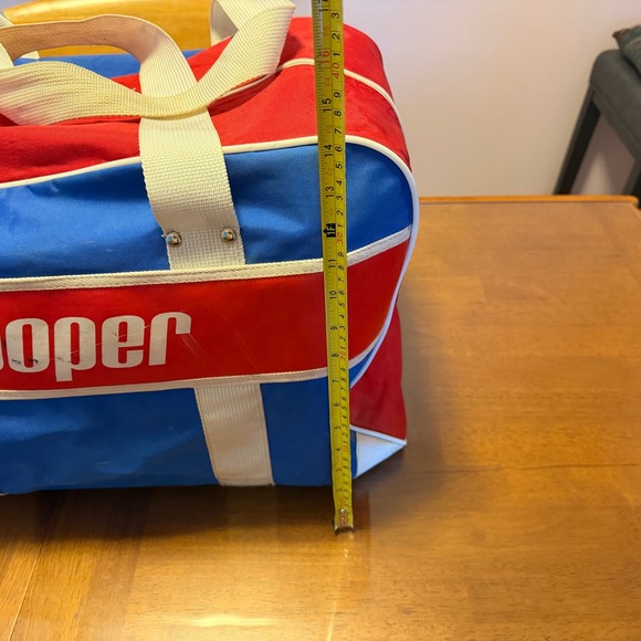 Cooper Hockey Bag VTG NHL Montreal Canadiens Winnipeg Jets Made In Canada - Picture 6 of 9